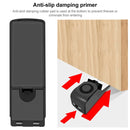 HH-MD001 Door Stop Wedge Alarm for Home and Travel(Black)
