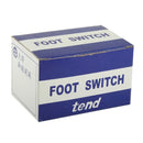 AC 250V 10A Metal Case Nonslip Foot Treadle Switch (TFS-1)(Black)