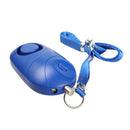 Personal Alarm Safety with Flashlight / Neck Strap(Blue)