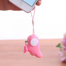 Angel Wing Anti-rape Device Personal Alarm, Self-defense Defend Wolf, Mini Alarm with 90dB Alarm Sound for Girl and Kids (Blue)