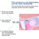 Angel Wing Anti-rape Device Personal Alarm, Self-defense Defend Wolf, Mini Alarm with 90dB Alarm Sound for Girl and Kids(Pink)