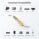 6.35mm Male to 3.5mm Female Audio Jack Adapters (10 Pcs in One Package, the Price is for 10 Pcs)