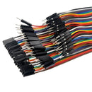 40 PCs Breadboard Male to Male / Male to Female / Female to Female Jumper Cable (120 PCs per package)