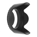 77mm Lens Hood for Cameras(Screw Mount)(Black)