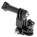 ST-15 Three-way Adjustable Pivot Arm for GoPro HERO10 Black / HERO9 Black / HERO8 Black /7 /6 /5 /5 Session /4 Session /4 /3+ /3 /2 /1, DJI Osmo Action, Xiaoyi and Other Action Cameras(Black)
