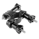 ST-01 Bicycle Bike Ride Handlebar / Seatpost Pole Mount for GoPro HERO10 Black / HERO9 Black / HERO8 Black /7 /6 /5 /5 Session /4 Session /4 /3+ /3 /2 /1, DJI Osmo Action, Xiaoyi and Other Action Cameras(Black)