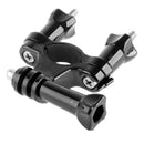 ST-01 Bicycle Bike Ride Handlebar / Seatpost Pole Mount for GoPro HERO10 Black / HERO9 Black / HERO8 Black /7 /6 /5 /5 Session /4 Session /4 /3+ /3 /2 /1, DJI Osmo Action, Xiaoyi and Other Action Cameras(Black)