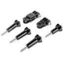 ST-05 Three-way Pivot Arm Assembly Extension & 4 Thumb Knobs for GoPro HERO10 Black / HERO9 Black / HERO8 Black /7 /6 /5 /5 Session /4 Session /4 /3+ /3 /2 /1, DJI Osmo Action, Xiaoyi and Other Action Cameras(Black)