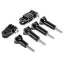 ST-05 Three-way Pivot Arm Assembly Extension & 4 Thumb Knobs for GoPro HERO10 Black / HERO9 Black / HERO8 Black /7 /6 /5 /5 Session /4 Session /4 /3+ /3 /2 /1, DJI Osmo Action, Xiaoyi and Other Action Cameras(Black)