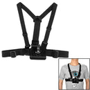 ST-25 Adjustable Body Chest Strap Mount Belt Harness with Buckle Bracket Screw for GoPro HERO10 Black / HERO9 Black / HERO8 Black / HERO7 /6 /5 /5 Session /4 Session /4 /3+ /3 /2 /1, Insta360 ONE R, DJI Osmo Action and Other Action Cameras(Black)