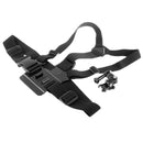 ST-25 Adjustable Body Chest Strap Mount Belt Harness with Buckle Bracket Screw for GoPro HERO10 Black / HERO9 Black / HERO8 Black / HERO7 /6 /5 /5 Session /4 Session /4 /3+ /3 /2 /1, Insta360 ONE R, DJI Osmo Action and Other Action Cameras(Black)