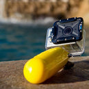 ST-76 Diving Buoyancy Self Arm Self Pole Camera Handle Mount for GoPro HERO10 Black / HERO9 Black / HERO8 Black / HERO7 /6 /5 /5 Session /4 Session /4 /3+ /3 /2 /1, Insta360 ONE R, DJI Osmo Action and Other Action Cameras(Yellow)