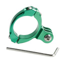 TMC HR87 Bike Aluminum Handle Bar Standard Mount for GoPro HERO10 Black / HERO9 Black / HERO8 Black /7 /6 /5 /5 Session /4 Session /4 /3+ /3 /2 /1, DJI Osmo Action, Xiaoyi and Other Action Cameras, Internal Diameter: 31.8mm(Green)