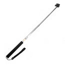 ST-55 Extendable Pole Monopod with Tripod Mount Adapter for GoPro HERO9 Black / HERO8 Black / HERO7 /6 /5 /5 Session /4 Session /4 /3+ /3 /2 /1, Insta360 ONE R, DJI Osmo Action and Other Action Cameras(Black)