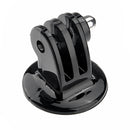 ST-56 Camera Tripod Mount Adapter with Aluminum Standard Long Screw for GoPro HERO10 Black / HERO9 Black / HERO8 Black /7 /6 /5 /5 Session /4 Session /4 /3+ /3 /2 /1, DJI Osmo Action, Xiaoyi and Other Action Cameras(Black)