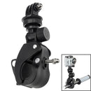 ST-93 Universal Bicycle Mount Clip for GoPro HERO10 Black / HERO9 Black / HERO8 Black /7 /6 /5 /5 Session /4 Session /4 /3+ /3 /2 /1, DJI Osmo Action, Xiaoyi and Other Action Cameras(Black)