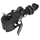 ST-93 Universal Bicycle Mount Clip for GoPro HERO10 Black / HERO9 Black / HERO8 Black /7 /6 /5 /5 Session /4 Session /4 /3+ /3 /2 /1, DJI Osmo Action, Xiaoyi and Other Action Cameras(Black)