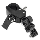 ST-93 Universal Bicycle Mount Clip for GoPro HERO10 Black / HERO9 Black / HERO8 Black /7 /6 /5 /5 Session /4 Session /4 /3+ /3 /2 /1, DJI Osmo Action, Xiaoyi and Other Action Cameras(Black)