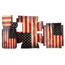 Retro USA Flag Pattern Case Sticker for GoPro HERO3(HR79)