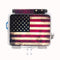 Retro USA Flag Pattern Case Sticker for GoPro HERO3(HR79)