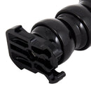 TMC HR223 Action Sports Cameras Jaws Flex Clamp Mount for GoPro HERO10 Black / HERO9 Black / HERO8 Black /7 /6 /5 /5 Session /4 Session /4 /3+ /3 /2 /1, DJI Osmo Action, Xiaoyi and Other Action Cameras(Black)