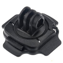 360 Degree Adjust Helmet Mount Adapter with Sticker for GoPro HERO10 Black / HERO9 Black / HERO8 Black /7 /6 /5 /5 Session /4 Session /4 /3+ /3 /2 /1, DJI Osmo Action, Xiaoyi and Other Action Cameras (ST-115)
