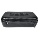 Carbon Fiber Shockproof Waterproof Portable Case for GoPro HERO10 Black / HERO9 Black / HERO8 Black / HERO7 /6 /5 /5 Session /4 Session /4 /3+ /3 /2 /1, DJI Osmo Action and Other Sport Cameras (ST-130)(Black)