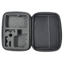 Carbon Fiber Shockproof Waterproof Portable Case for GoPro HERO10 Black / HERO9 Black / HERO8 Black / HERO7 /6 /5 /5 Session /4 Session /4 /3+ /3 /2 /1, DJI Osmo Action and Other Sport Cameras (ST-130)(Black)