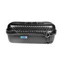 Carbon Fiber Shockproof Waterproof Portable Case for GoPro HERO10 Black / HERO9 Black / HERO8 Black / HERO7 /6 /5 /5 Session /4 Session /4 /3+ /3 /2 /1, DJI Osmo Action and Other Sport Cameras, Size: 16cm x 11cm x 6.5cm(Black)