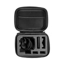 Carbon Fiber Shockproof Waterproof Portable Case for GoPro HERO10 Black / HERO9 Black / HERO8 Black / HERO7 /6 /5 /5 Session /4 Session /4 /3+ /3 /2 /1, DJI Osmo Action and Other Sport Cameras, Size: 16cm x 11cm x 6.5cm(Black)