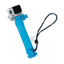 TMC HR289 3-Way Handheld Monopod + Tripod + Hand Strap Portable Magic Mount Selfie Stick for GoPro HERO10 Black / HERO9 Black / HERO8 Black /7 /6 /5 /5 Session /4 Session /4 /3+ /3 /2 /1, DJI Osmo Action, Xiaoyi and Other Action Cameras