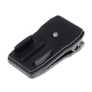 360 Degree Rotation J Shape Backpack Hat Clip Fast Clamp Mount for Xiaomi Yi Sport Camera(XM17)