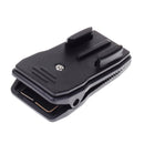 360 Degree Rotation J Shape Backpack Hat Clip Fast Clamp Mount for Xiaomi Yi Sport Camera(XM17)