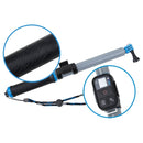 TMC 14-40.5 inch Extension Pole for GoPro HERO9 Black / HERO8 Black / HERO7 /6 /5 /5 Session /4 Session /4 /3+ /3 /2 /1, Insta360 ONE R, DJI Osmo Action and Other Action Camera(Grey)