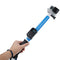 TMC 14-40.5 inch Extension Pole for GoPro HERO9 Black / HERO8 Black / HERO7 /6 /5 /5 Session /4 Session /4 /3+ /3 /2 /1, Insta360 ONE R, DJI Osmo Action and Other Action Camera(Blue)