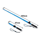 TMC 14-40.5 inch Extension Pole for GoPro HERO9 Black / HERO8 Black / HERO7 /6 /5 /5 Session /4 Session /4 /3+ /3 /2 /1, Insta360 ONE R, DJI Osmo Action and Other Action Camera(Blue)