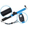 TMC 14-40.5 inch Extension Pole for GoPro HERO9 Black / HERO8 Black / HERO7 /6 /5 /5 Session /4 Session /4 /3+ /3 /2 /1, Insta360 ONE R, DJI Osmo Action and Other Action Camera(Blue)