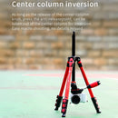 Fotopro S3 4-Section Folding Aluminum Legs Tripod PTZ Stand for SLR / Micro-SLR / Digital Cameras(Blue)
