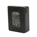 USB Dual Battery Travel Charger for SJCAM SJ4000 / SJ5000 / SJ6000 (CH1 / CH2)