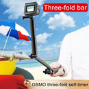 3-Way Monopod + Tripod + Grip Super Portable Magic Mount Selfie Stick for GoPro HERO9 Black / HERO8 Black / HERO7 /6 /5 /5 Session /4 Session /4 /3+ /3 /2 /1, Insta360 ONE R, DJI Osmo Action and Other Action Camera, Length of Extension: 20-62cm