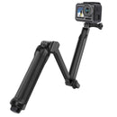 3-Way Monopod + Tripod + Grip Super Portable Magic Mount Selfie Stick for GoPro HERO9 Black / HERO8 Black / HERO7 /6 /5 /5 Session /4 Session /4 /3+ /3 /2 /1, Insta360 ONE R, DJI Osmo Action and Other Action Camera, Length of Extension: 20-62cm