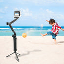 3-Way Monopod + Tripod + Grip Super Portable Magic Mount Selfie Stick for GoPro HERO9 Black / HERO8 Black / HERO7 /6 /5 /5 Session /4 Session /4 /3+ /3 /2 /1, Insta360 ONE R, DJI Osmo Action and Other Action Camera, Length of Extension: 20-62cm