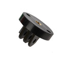 GP267 Camcorder Mount Adapter to Tripod Stand for GoPro HERO6/ 5 /5 Session /4 /3+ /3 /2 /1(Black)