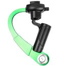 HR255 Special Stabilizer Bow Type Balancer Selfie Stick Monopod Mini Tripod for GoPro HERO9 Black / HERO8 Black / HERO7 /6 /5 /5 Session /4 Session /4 /3+ /3 /2 /1, Insta360 ONE R, DJI Osmo Action and Other Action Camera(Green)