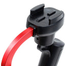 HR255 Special Stabilizer Bow Type Balancer Selfie Stick Monopod Mini Tripod for GoPro HERO9 Black / HERO8 Black / HERO7 /6 /5 /5 Session /4 Session /4 /3+ /3 /2 /1, Insta360 ONE R, DJI Osmo Action and Other Action Camera(Red)