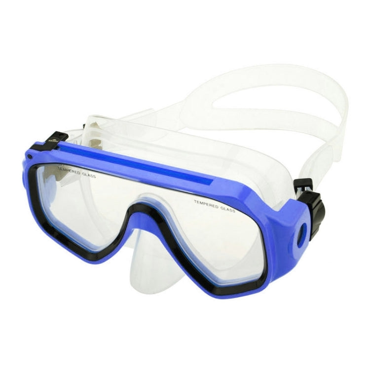 Water Sports Diving Equipment Diving Mask Swimming Glasses with Mount for GoPro HERO10 Black / HERO9 Black / HERO8 Black / HERO7 /6 /5 /5 Session /4 Session /4 /3+ /3 /2 /1, Insta360 ONE R, DJI Osmo Action and Other Action Cameras(Blue)
