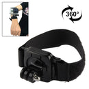 360 Degree Rotation Hand Camera Wrist Strap Mount for GoPro HERO10 Black / HERO9 Black / HERO8 Black / HERO7 /6 /5 /5 Session /4 Session /4 /3+ /3 /2 /1, Insta360 ONE R, DJI Osmo Action and Other Action Cameras, Strap Length: 36cm(Black)