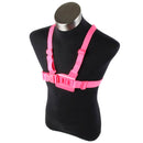 TMC HR47 Chest Belt for GoPro HERO10 Black / HERO9 Black / HERO8 Black / HERO7 /6 /5 /5 Session /4 Session /4 /3+ /3 /2 /1, Insta360 ONE R, DJI Osmo Action and Other Action Cameras(Magenta)