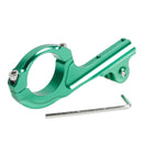TMC HR85 Bike Aluminum Handle Bar Adapter Pro Mount for GoPro HERO10 Black / HERO9 Black / HERO8 Black /7 /6 /5 /5 Session /4 Session /4 /3+ /3 /2 /1, DJI Osmo Action, Xiaoyi and Other Action Cameras(Green)