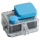 TMC Housing Silicone Lens Cap for GoPro HERO4 /3+(Blue)